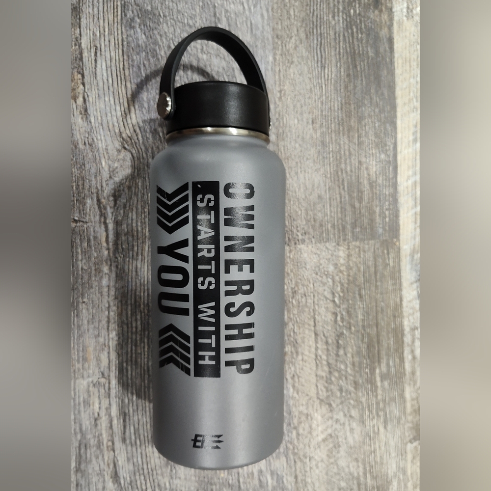 Hydro Flask 32oz Stainless Steel Bottle" ownership starts with you"